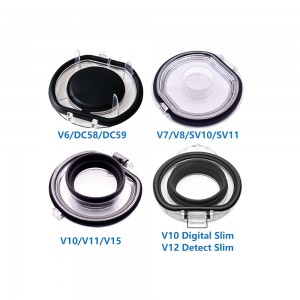 V6 V7 V8 V10 V11 V12 V15 V10 Digital Slim Dust Bin Lid with Sealing Cover for Dysons Cordless Vacuum Cleaner Replacement Parts