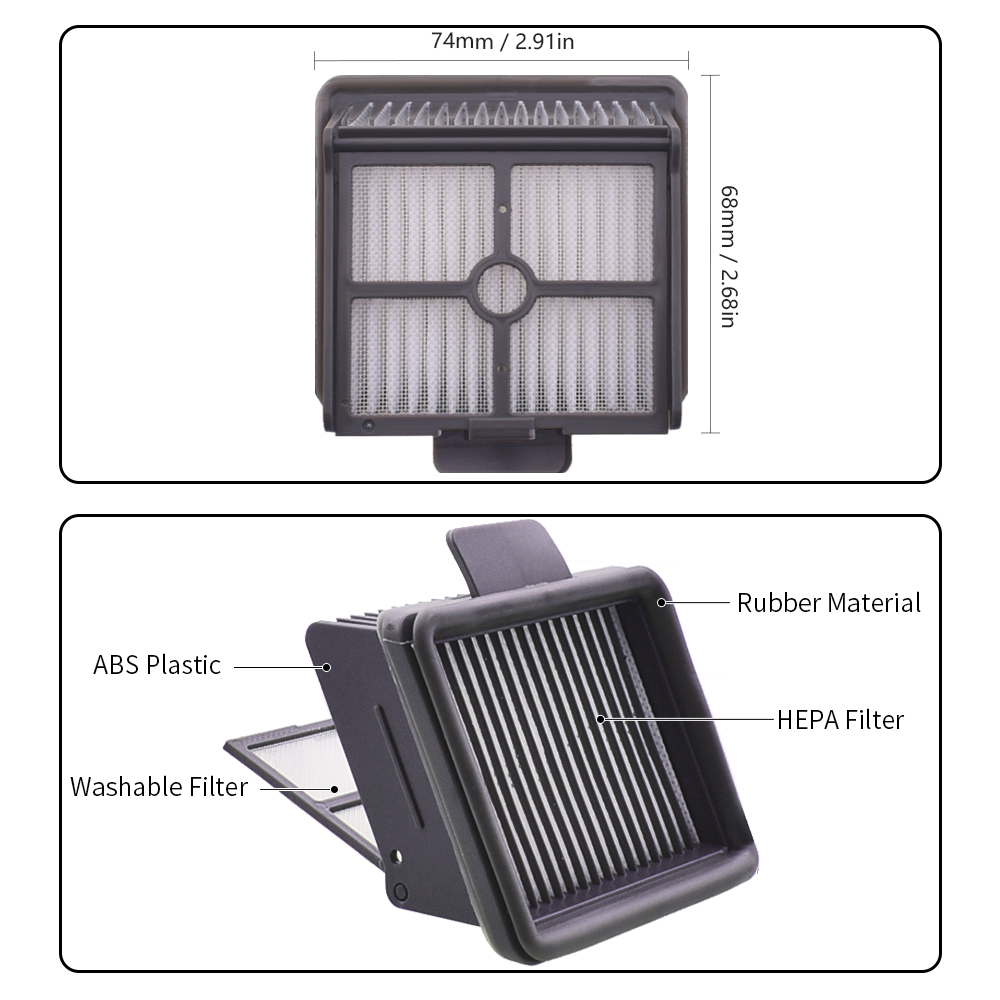 NeatoMate | Roller Brush HEPA Filter For Xiaomi Dreame H11 / H11 Max ...